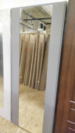 Дверь Входная Лабиринт INFINITY С зеркалом Максимум Грей софт