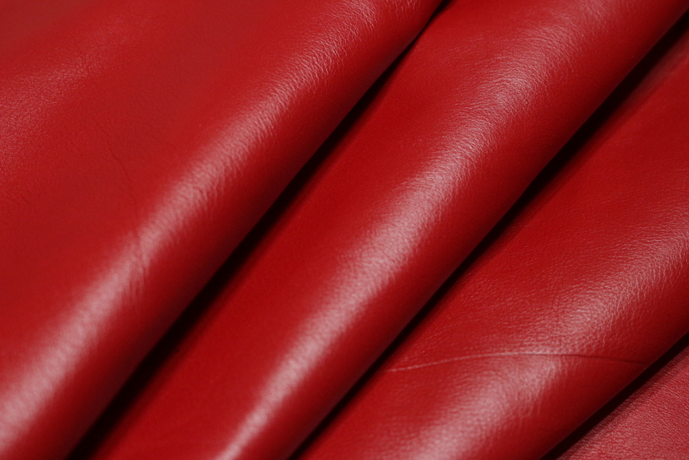 0,6-0,8 Кожа Галантерейная для одежды Красная Помада