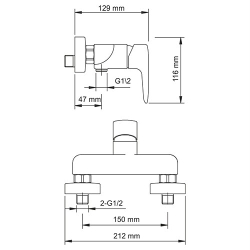 Vils 5602 Смеситель для душа