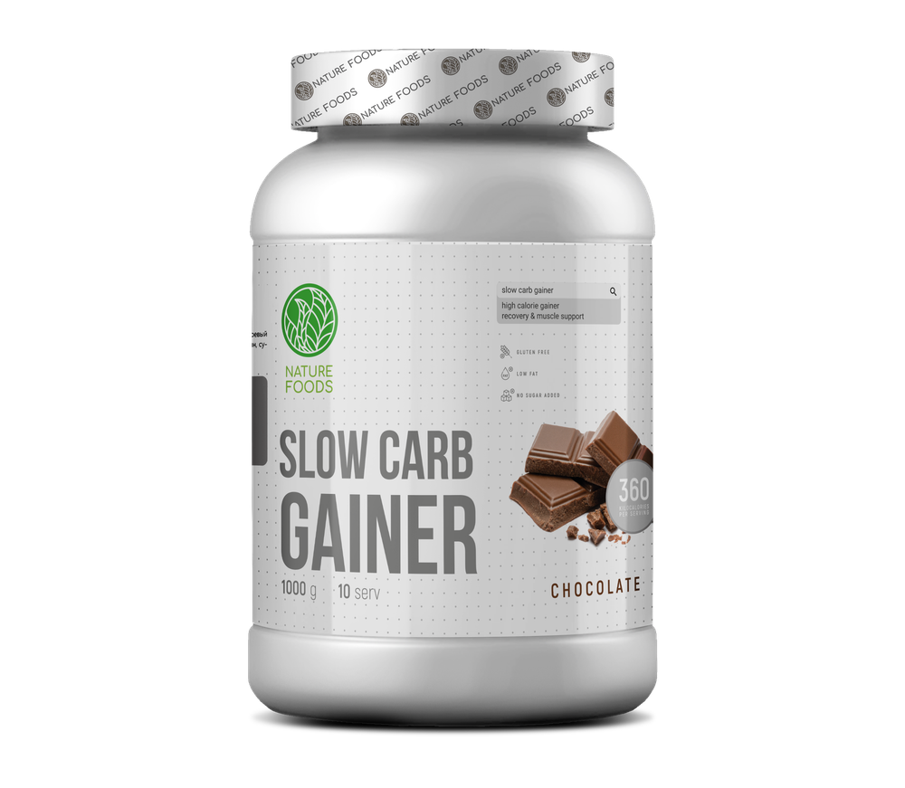 Nature Foods Slow Carb Gainer банка (1000 гр.)