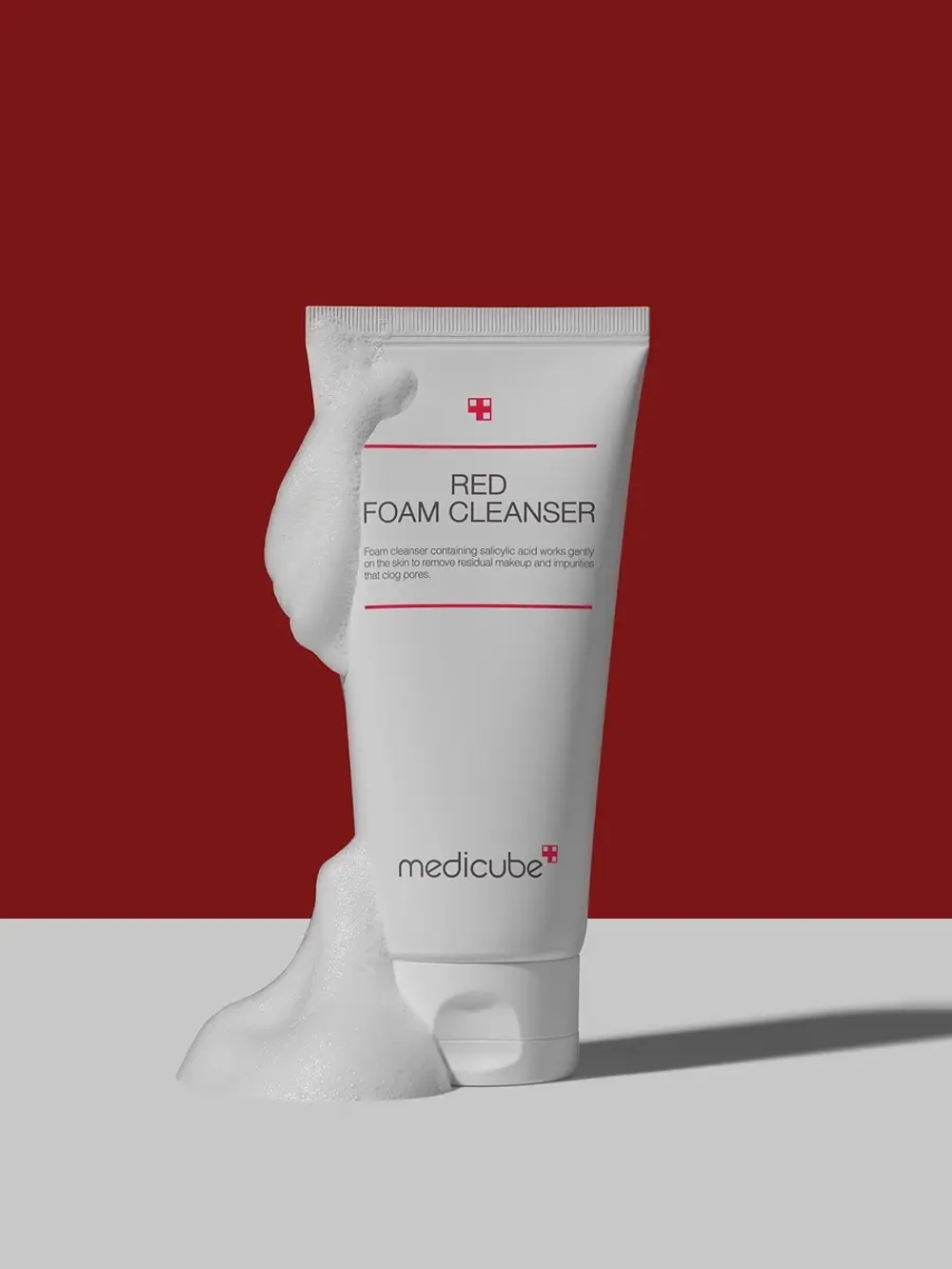 Medicube Противовоспалительная пенка для умывания с салициловой кислотой Red Foam Cleanser 120 мл