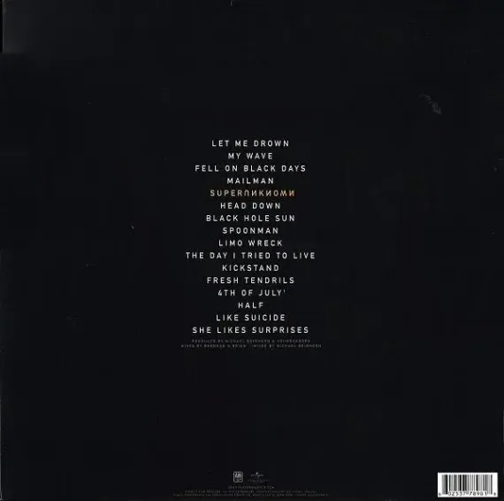 Soundgarden Superunknown LP