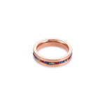 Кольцо Coeur de Lion 0226/40-1500 56 цвет мультиколор, золотой