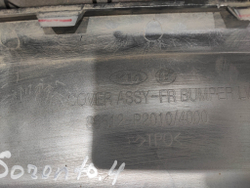 Накладка переднего бампера Kia Sorento 4 (MQ4) 20-нв Б/У Оригинал 86512P2010