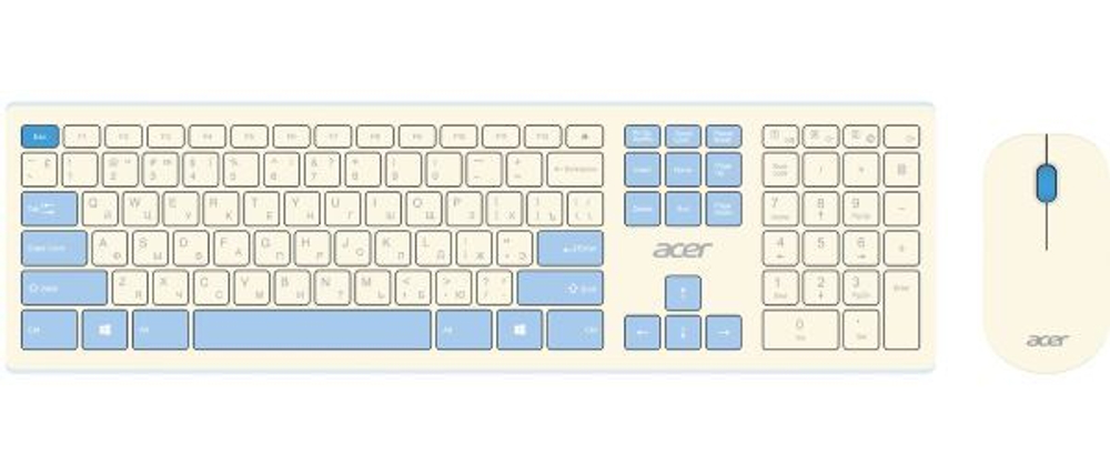 Клавиатура и мышь Wireless Acer OCC205