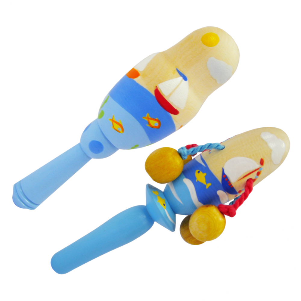 Набор погремушек Морской в подарочной коробке Вальда