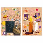 Листы-вкладыши для портфолио ШКОЛЬНИКА, 30 разделов, 32 листа, "Великие имена", ЮНЛАНДИЯ, 116370