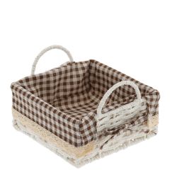 GAEM Корзина, L20 W20 H14/9 см