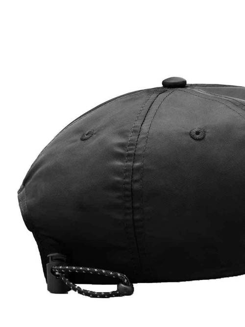 Кепка Alpha Embroidered Nylon Cap (черная - black)