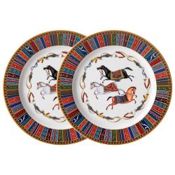 НАБОР ТАРЕЛОК ЗАКУСОЧНЫХ LEFARD "PASSAGE" 2 ШТ. 22,5 СМ (КОР=24НАБ.)