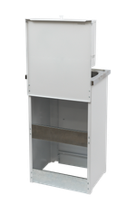 Умывальник дачный "Комфорт" ВИХРЬ с подогревом, нержавейка, белый