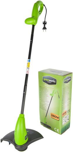 Триммер электрический GREENWORKS GST2830 280W,1,65мм (21117)