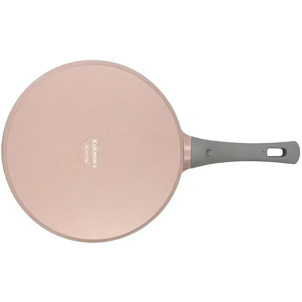 Сковорода 28*6,5см с ручкой и стекл. крышкой «Stella» (cappuccino) сск281а