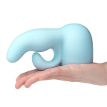 Голубая насадка 16,7см для вибратора Le Wand Petite Dual LW-043