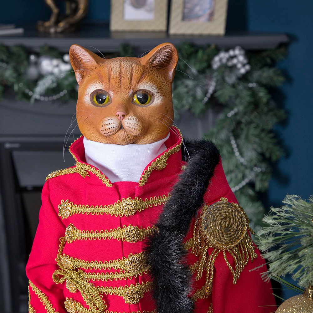 Кукла коллекционная Кот Гусар Ламберт