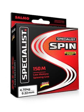 Леска монофильная Salmo Specialist SPIN 150 м, 0,22 мм