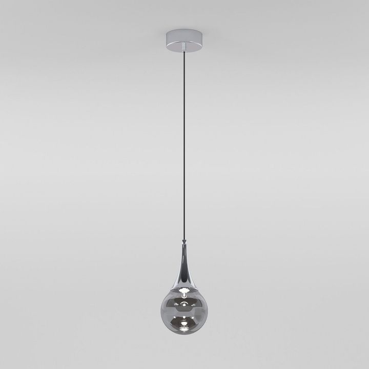 Подвесной светодиодный светильник Eurosvet Adour 50256/1 LED дымчатый