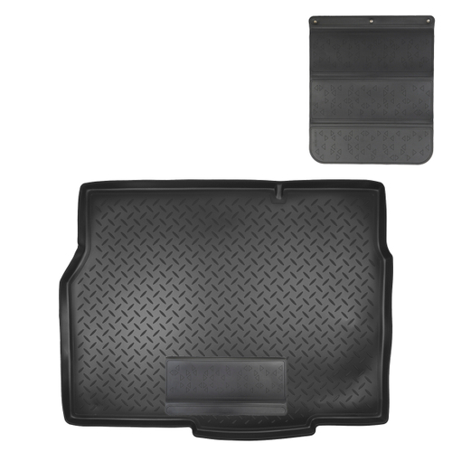 Коврик в багажник Norplast/Unidec для Opel Astra в кузове H HB (2004-), Черный, арт.NPL-P-63-05-APP