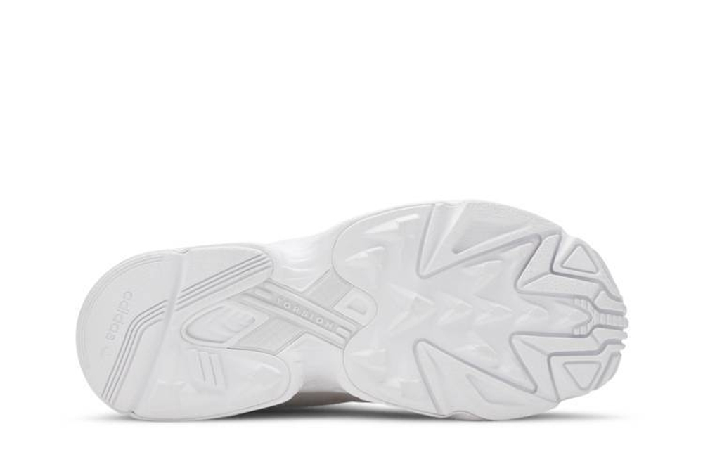 Кроссовки Adidas Originals Falcon Triple White (Женская размерная сетка)