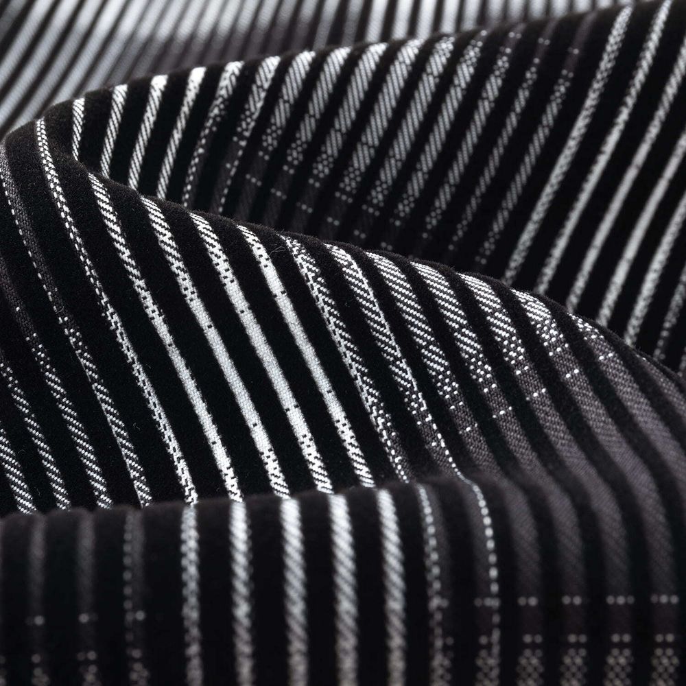 Рубашка YMKASHIX Velvet Tartan черная / белая