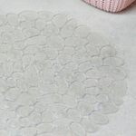 Коврик для ванной Галька 67*36см (прозрачный)