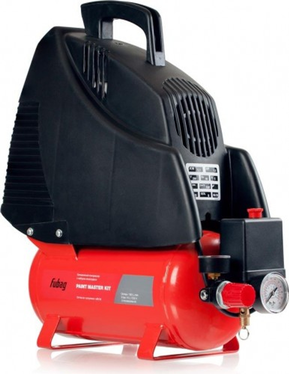 Компрессор поршневой безмасляный FUBAG PAINT MASTER KIT + набор из 3 предметов 646030