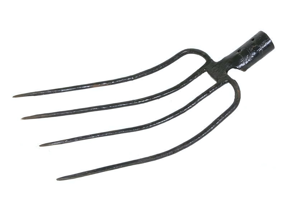 Вилы 4-х рогие навозные кованые 870695