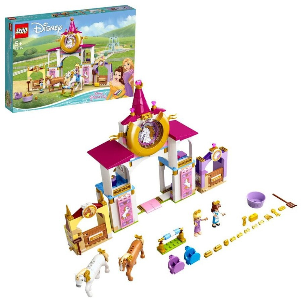 Конструктор LEGO Disney Princess 43195 Королевские конюшни Белль и Рапунцель