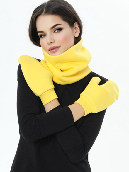 Снуд унисекс из футера с начесом