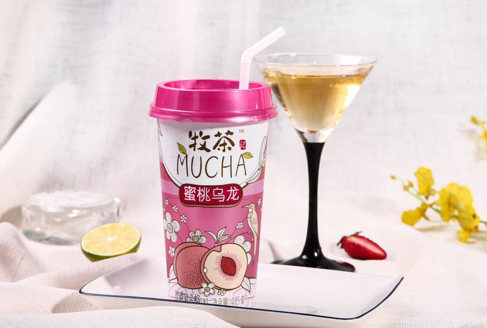 Фруктовый чай MUCHA с соком медового персика и чаем Улун