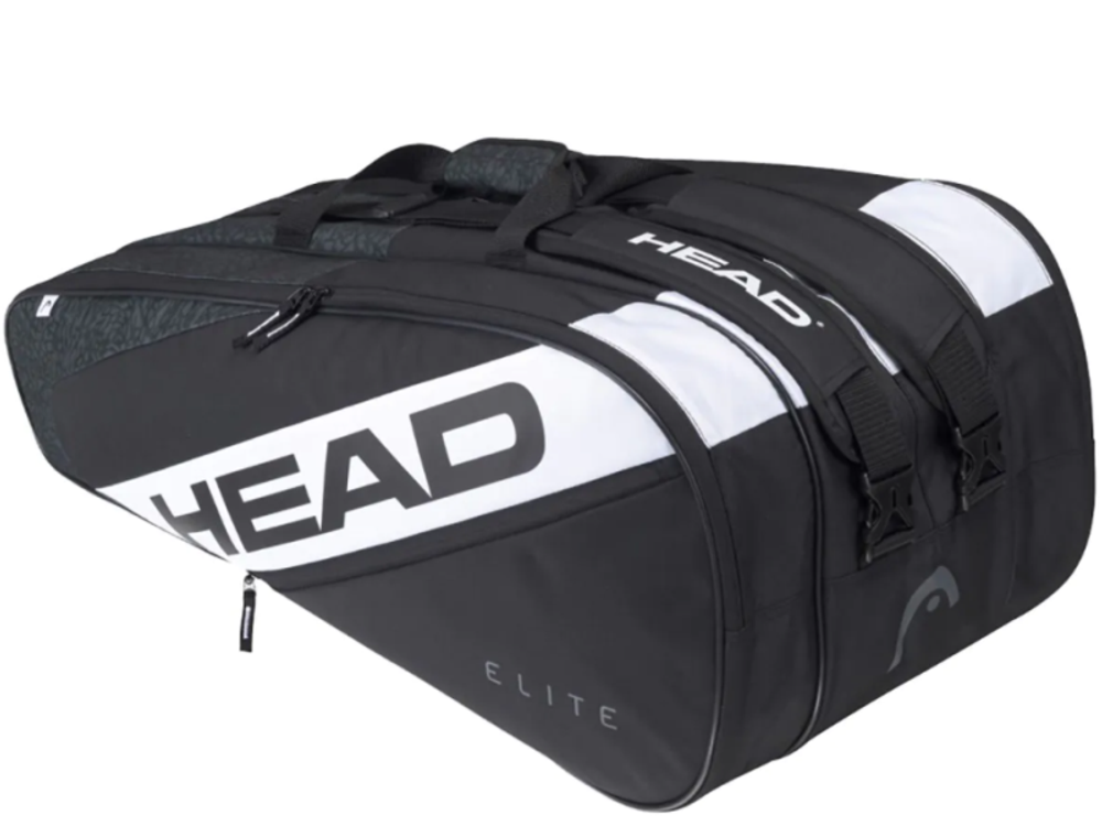 Сумка теннисная Head Elite 12R - black/white