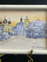 Картина Трифонов Монастырь Успенский Собор г. Вятка 2010 год . Художник Арасланов Р.Н.