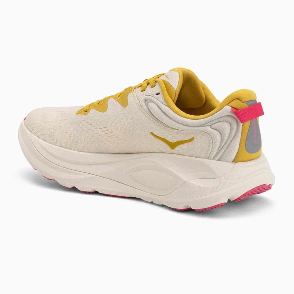 Женские кроссовки для бега HOKA Gaviota 6 birch/yellow gold