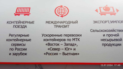Карта от Европы до Китая транспортная, логистическая , контейнерные перевозки(150 см на 220 см ) 2024 г
