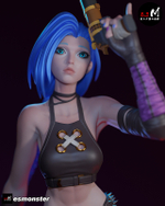 Фигуркаел Джинкс Лига легенд Jinx League of Legends