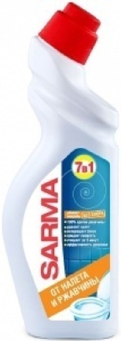 Чистящее средство для сантехники Sarma Антиржавчина гель 750 мл.