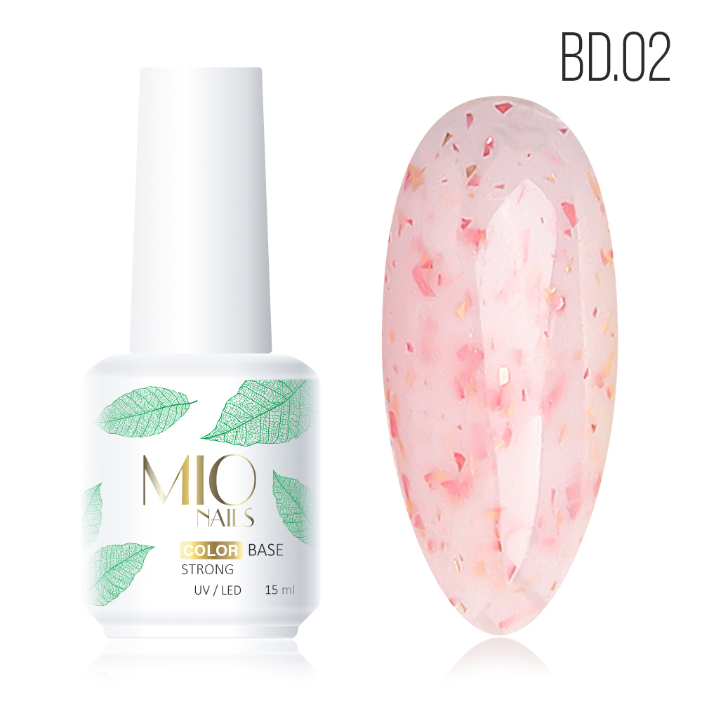 Камуфлирующая База MIO NAILS COLOR "DREAMS" № 02, 15мл.