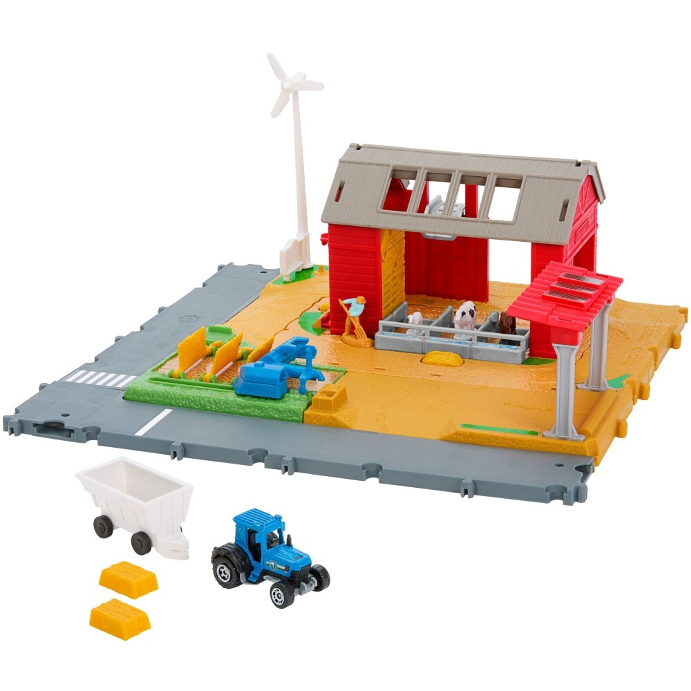 Matchbox Action Drivers - Приключения на ферме + трактор Набор со звуком HRY42 / артикул   HRY42  / GTIN 194735188840