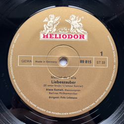 Винтажная виниловая пластинка LP Manuel De Falla, Diana Eustrati, Aurele Nicolet, Claude Debussy, Liebeszauber Tanze Aus Der Dreispitz Debussy Nachmittag Eines Fauns (Германия 1973)