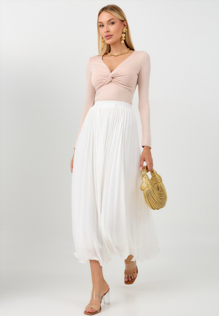 Юбка плиссе макси 90