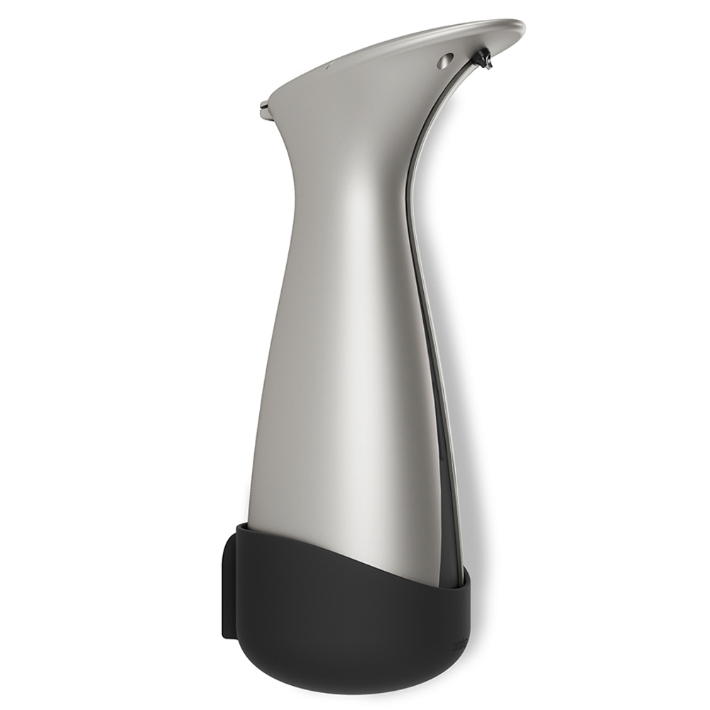 Диспенсер для мыла сенсорный настенный otto, 255 мл, никель