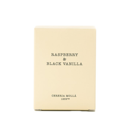 CERERIA MOLLA Свеча Raspberry & Black Vanilla 70г