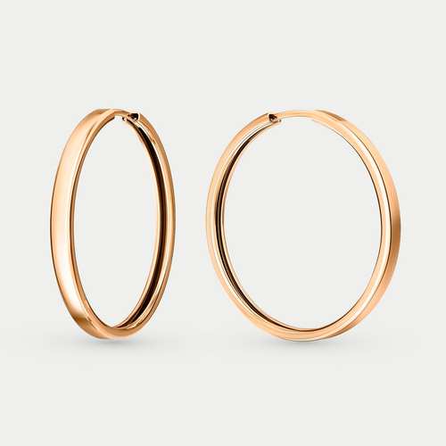 Серьги конго золото 585