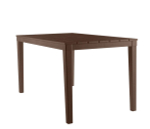 Стол пластиковый Прованс арт.3723-МТ003 прямоугольный (шоколад)