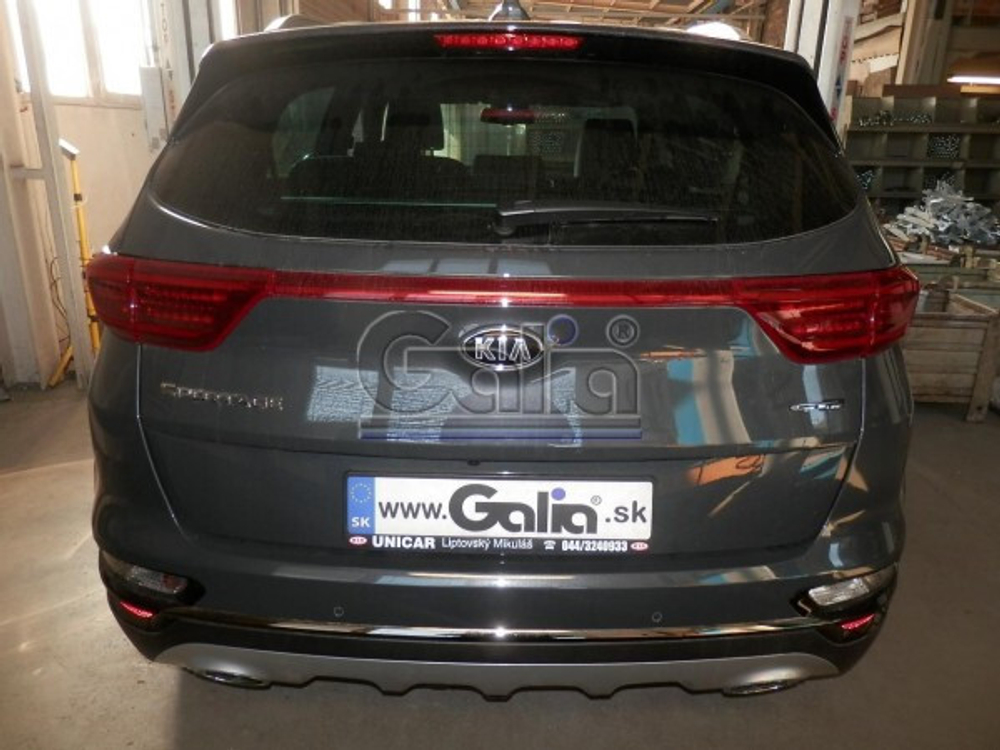 Фаркоп оцинкованный Galia K046C для Kia Sportage 2018-(паспорт и сертификат в комплекте)(без электрики)