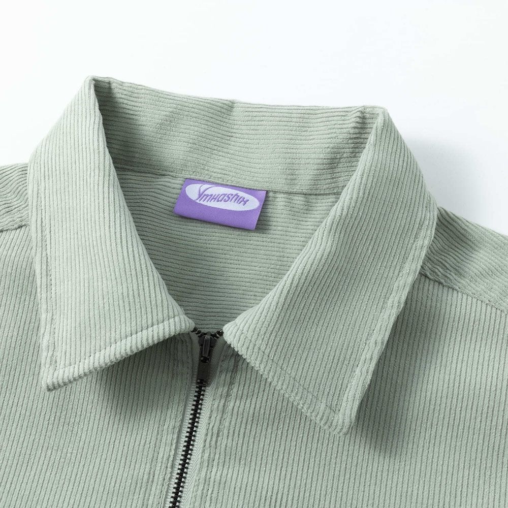 Рубашка Ymkashix Velvet фисташковая