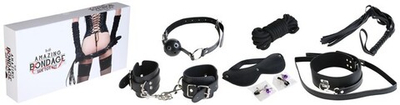 Фетиш-набор Amazing Bondage Kit (черный) (Цвет: черный)