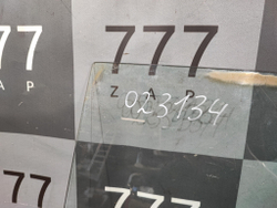 Стекло двери задней левой Suzuki Grand Vitara 1 98-05 Б/У Оригинал 8454665D00