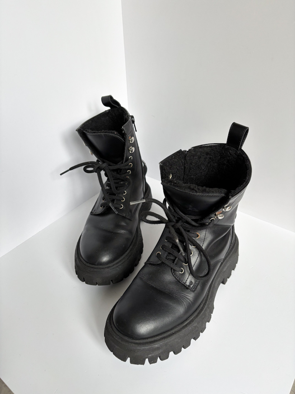 Кожаные ботинки Dsquared2, 36