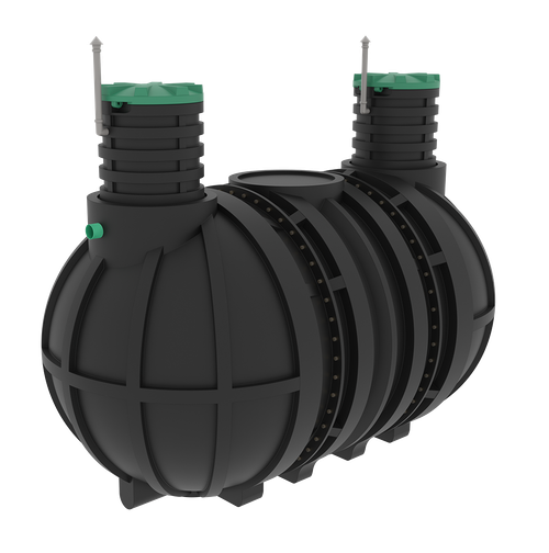 Подземный жироуловитель  Мультпласт 15000 л.(4390x2400x2400см;645кг;) - арт.561622